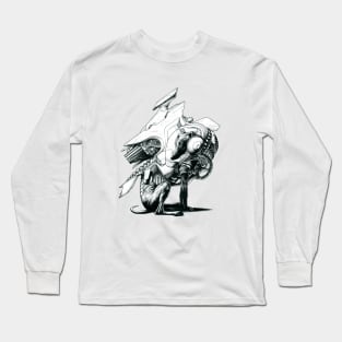 Jetpack Dog | Mona Long Sleeve T-Shirt